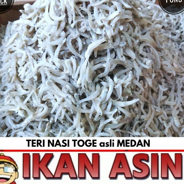 

Codek9K4w--Ikan Asin TERI TOGE MEDAN 100 gr cap TOKE BAGAN SIAPI API