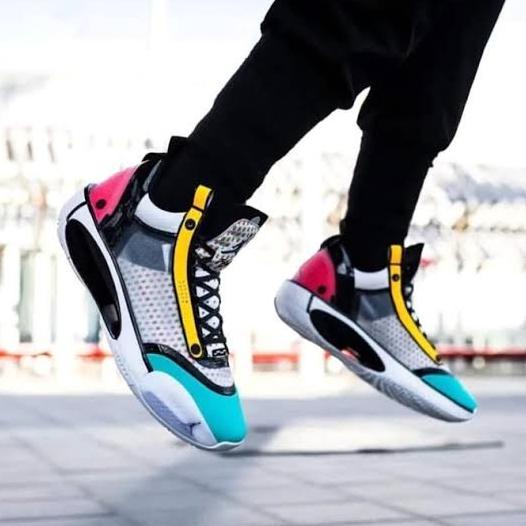 SEPATU BASKET AIR JORDAN 34 LOW GUO AILUN "PREMIUM ORIGINAL BNIB" Termurah