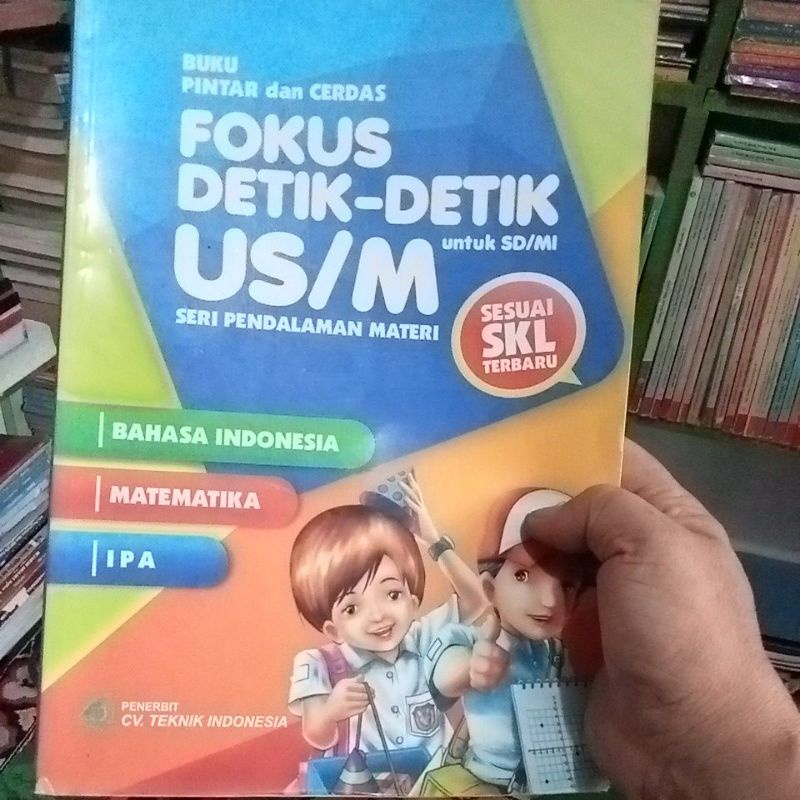 buku fokus detik-detik us untuk SD