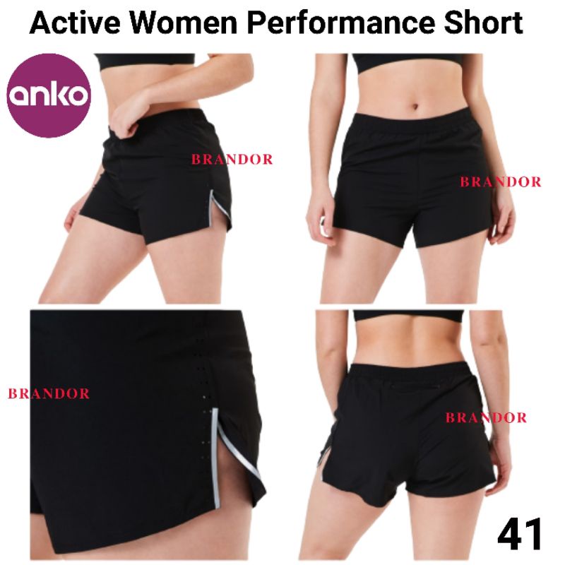 Jual ANSH41 HIGH WAIST RUNNING SHORTS 7" KEY POCKET" By ANKO