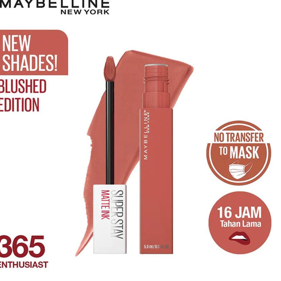 Terjangkau--Maybelline Superstay Matte Ink - 365 Enthusiast