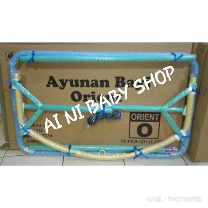 Tiang Ayunan Bayi Portable Warna Warni (Tiang+Roda)