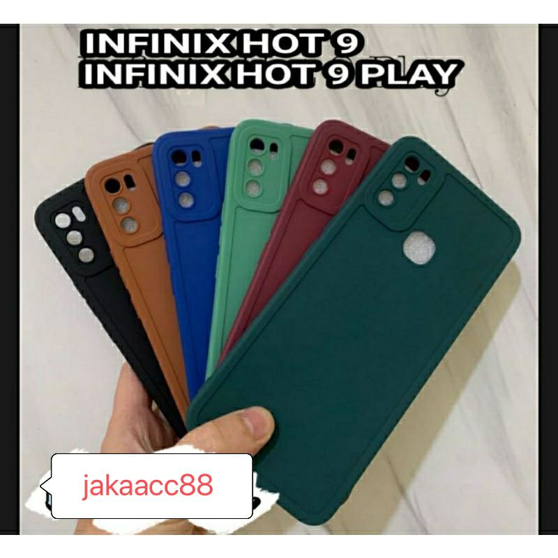 Softcase Slicon Pro Camera INFINIX HOT 9/9PLAY