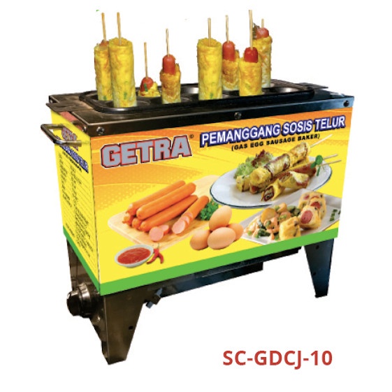 Sostel Getra Gas Egg Sausage Machine Sc-Gdcj-10 / Pemanggang Sosis Telur