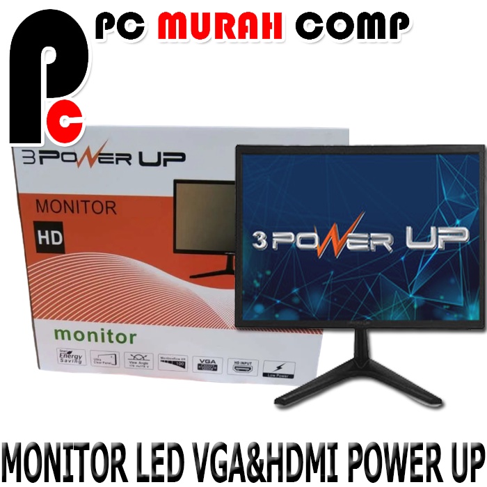 MONITOR LED POWER UP 18.5iNCH/19inch/20inch/22inch