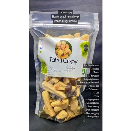 

Tahu Crispy by D/M Healty Snack