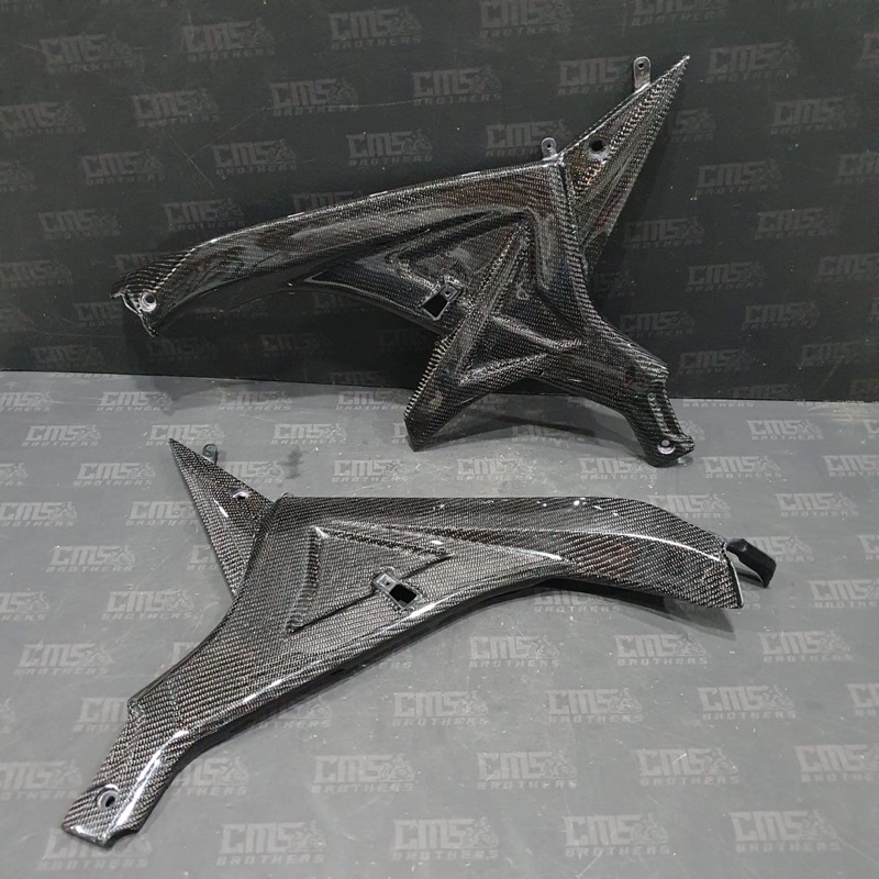 Cover Tameng Tutup Body Rangka Part Original Suzuki GSX 150 Carbon Kevlar