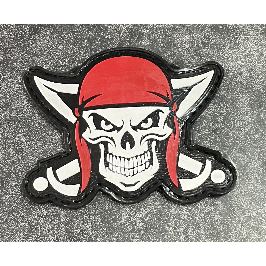 Patch Skullo Pirate - Patch Velcro Pirates Skullo - Prepetan