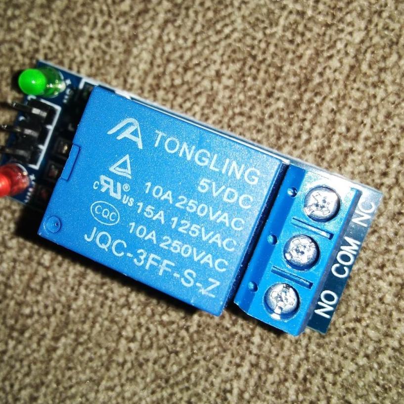 TRCZ5l5K--Relay 1 Channel 5V Volt DC SPDT 250VAC / 30VDC 10A Arduino modul