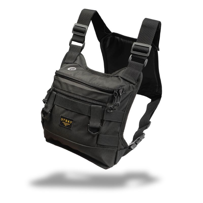 OTSKY Slingbag Vest Chest Bag Spider Black
