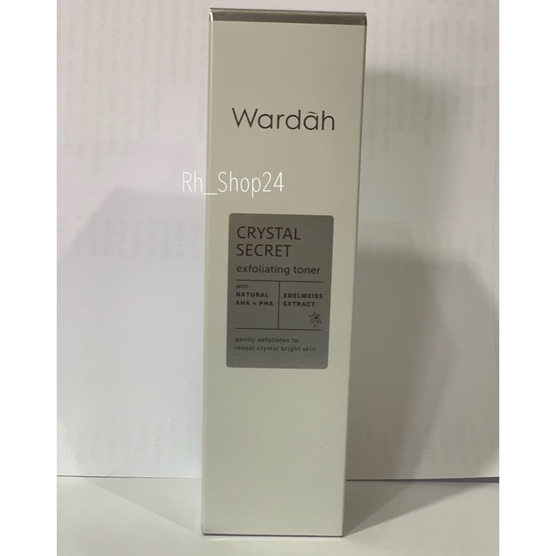 Wardah crystal secret exfoliating toner