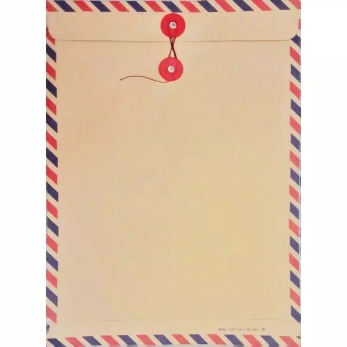 

Terlaris Amplop Coklat Folio Tali -Airmail 310 Limited