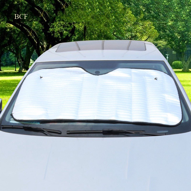 Sun Visor Kaca Depan Mobil Reflektif Ukuran 130x60cm