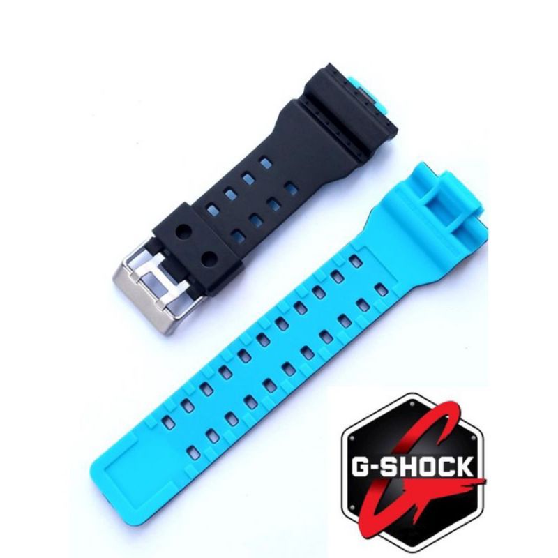 Tali Jam Tangan G-shock  Vampir GA 100 GA 400 GA700 GD 350 GA 800 Warna Doubel Tali Jam G shock dua warna