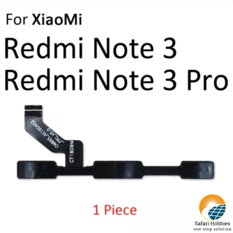 Fleksibel On Off Volume Xiaomi Redmi Note 3 / Redmi Note 3 Pro