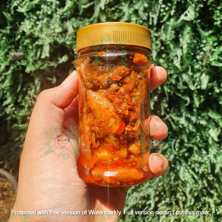 

SAMBAL CUMI! 100% CUMI DAN SAMBAL BERAT 150 GR