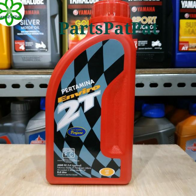 OLI OIL ENVIRO 2T 2TAK 2 TAK PERTAMINA ENVIRO OLI SAMPING ENVIRO 08LT