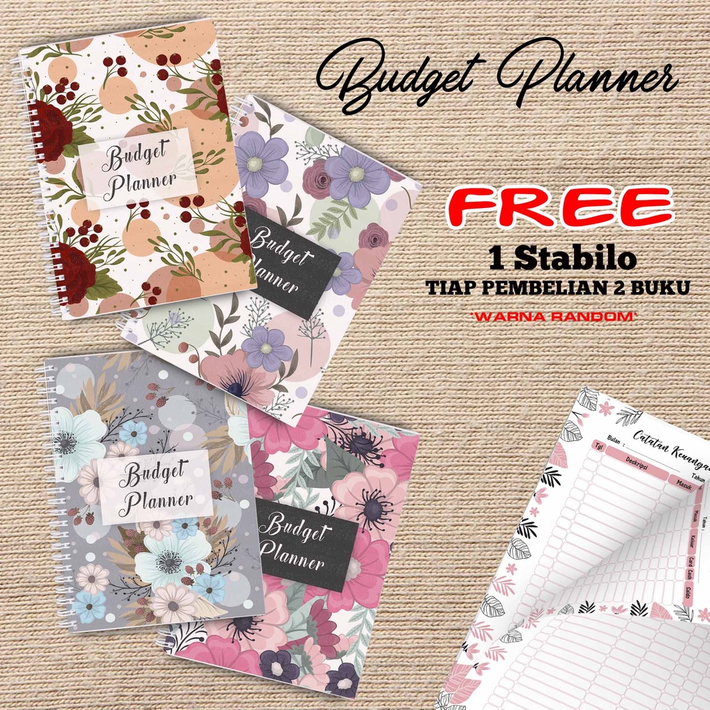 

Artomaringi Budget Planner / Financial Planner Beli 2 Buku Gratis Highlighter Kode BP02E