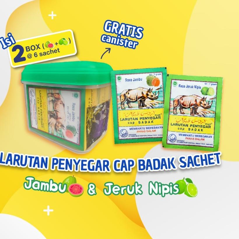 

Lagi murah--[+ 1 Koin Gatotkaca] Larutan Penyegar Cap Badak Edisi Koin Gatotkaca Kemasan Canister