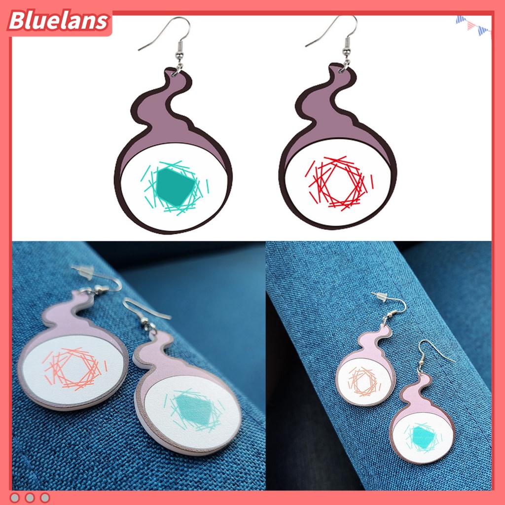 1 Pasang Anting Kait Desain Anime Toilet Bound Hanako Kun Bahan Akrilik Untuk Kostum Cosplay