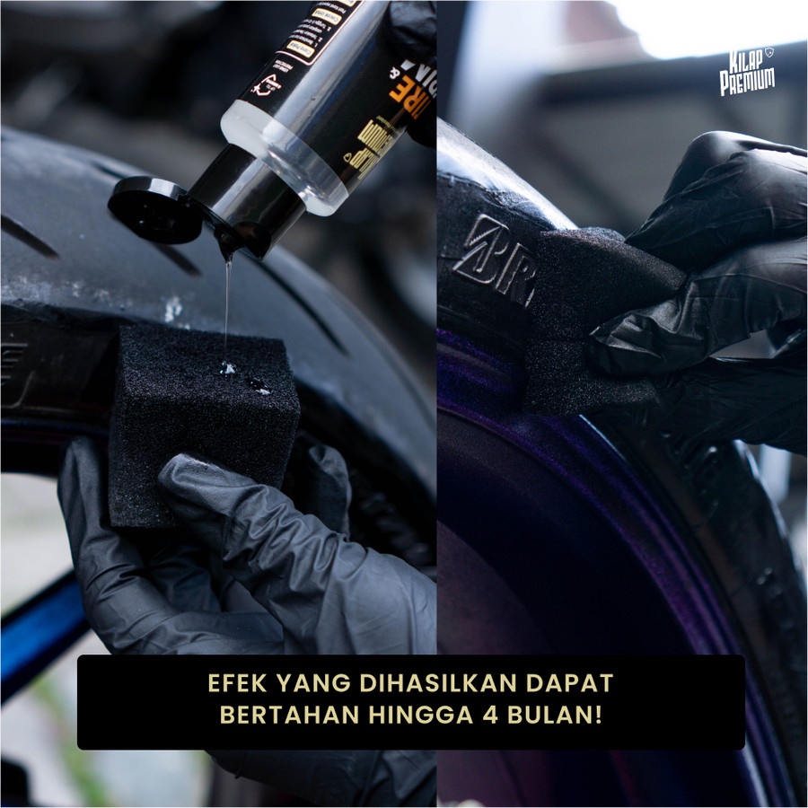 Kilap Premium Tire and Trim / Semir Ban Kulit Jeruk