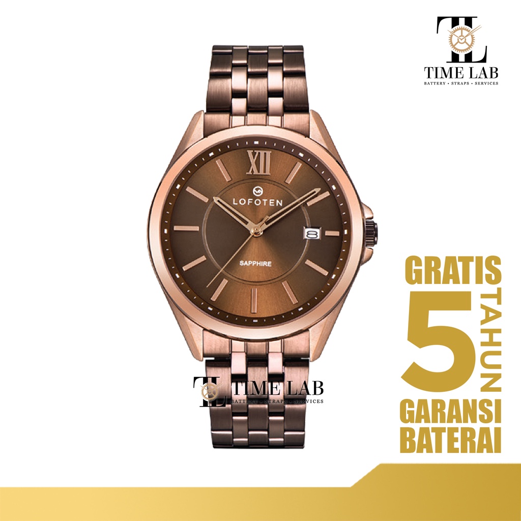 JAM TANGAN LOFOTEN F-8102M-CRG10 / F-8102M PRIA ORIGINAL TIMELAB
