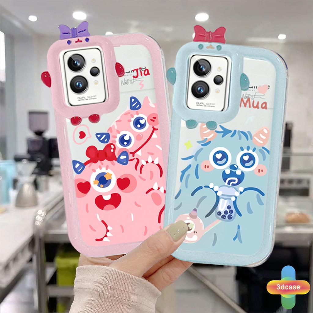 Case HP Realme C21 C31 C35 C25 C11 2021 C21Y C15 C20 C3 C12 C2 C25S 5S 5 5S 5i C17 7i 9i C1 C25Y C2 C3i 6i C20A V11 Narzo 20 10 10A 20A 30A A7 A5S A15 A16 Y12 Y20 Y15S A03 Little Monster Lens Couples Case