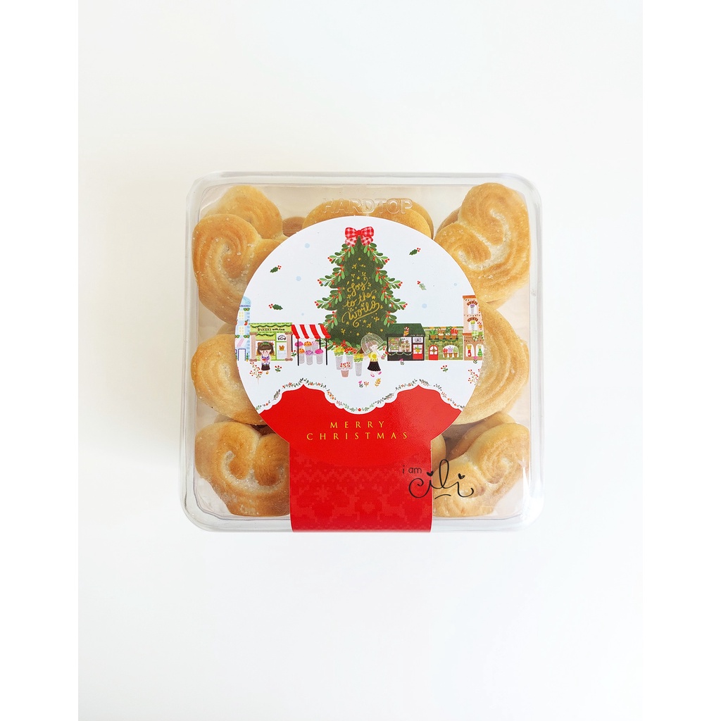 

(SC040/SC041) stiker natal merry christmas KOTA NATAL untuk toples
