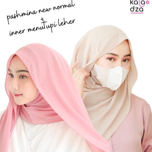 dzu Kaladza Hijab - Pashmina Instan New Normal | Hijab Instan | Pashmina Masker Friendly ✉ 8