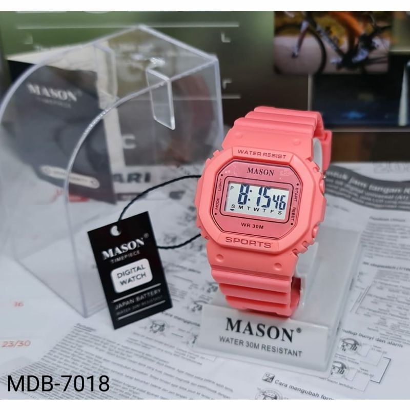 FASHION TERLARIS MASON M 7018 / M-7018 / M7018 Watch Jam Tangan ORIGINAL