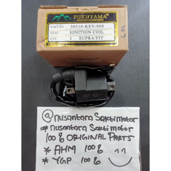 coil koil kuil supra fit supra x grand fit new revo lama kancil semua jenis motor honda