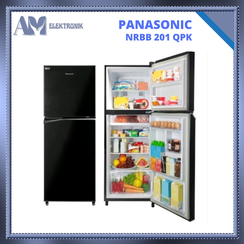 KULKAS PANASONIC NRBB 201 QPK / 2 PINTU