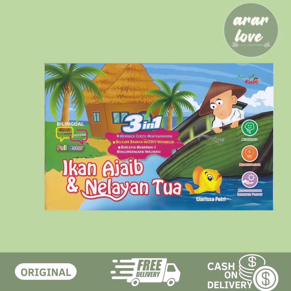 BUKU IKAN AJAIB & NELAYAN TUA