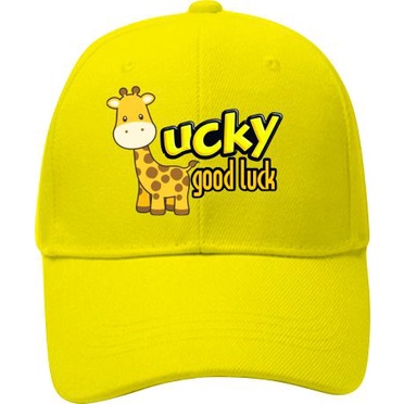 Topi Anak Lucu Logo Jerapah 4-8tahun