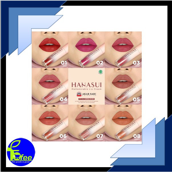 [COD] - Hanasui Mattedorable Lip Cream