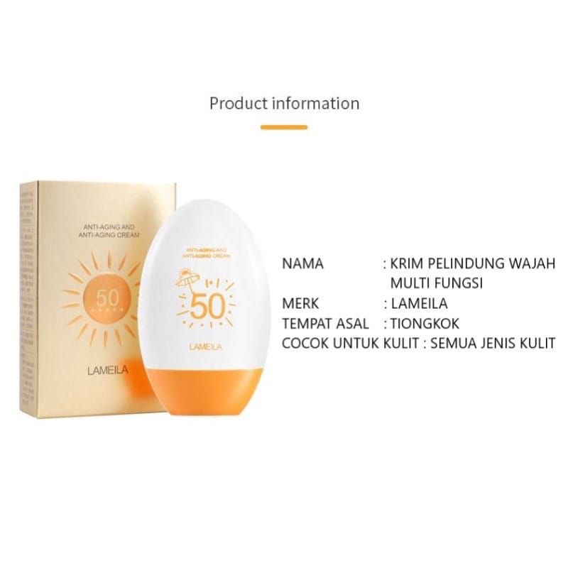 SUNSCREEN 50 SPF+ SUNBLOCK LAMEILA 50 SPF+