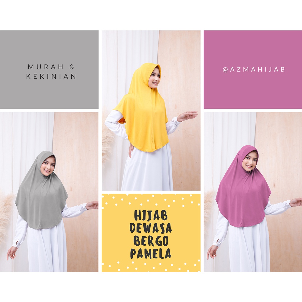HIJAB DEWASA BERGO PAMELA