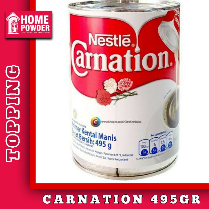 

Murah Lebay Susu Krimer Kental Manis Carnation 488Gr Nestle