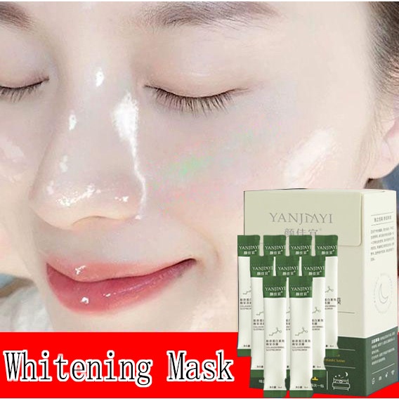 Sleeping Mask / Masker Pemutih Wajah 20pcs Anti-Kerut Mengencangkan dan Mengecilkan Pori-Pori Mencerahkan Kulit Perawatan Kulit Sleeping Mask / Masker Pemutih Wajah 20pcs Anti-Kerut Mengencangkan dan Mengecilkan Pori-Pori Mencerahkan Kulit Perawatan Kulit