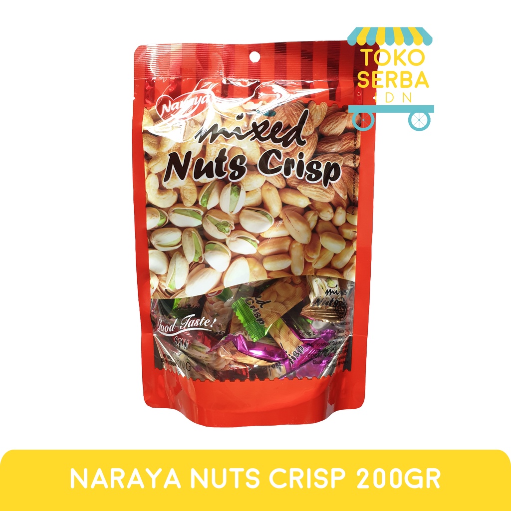 

Ting Ting Naraya Nuts Crisp 200 Gram