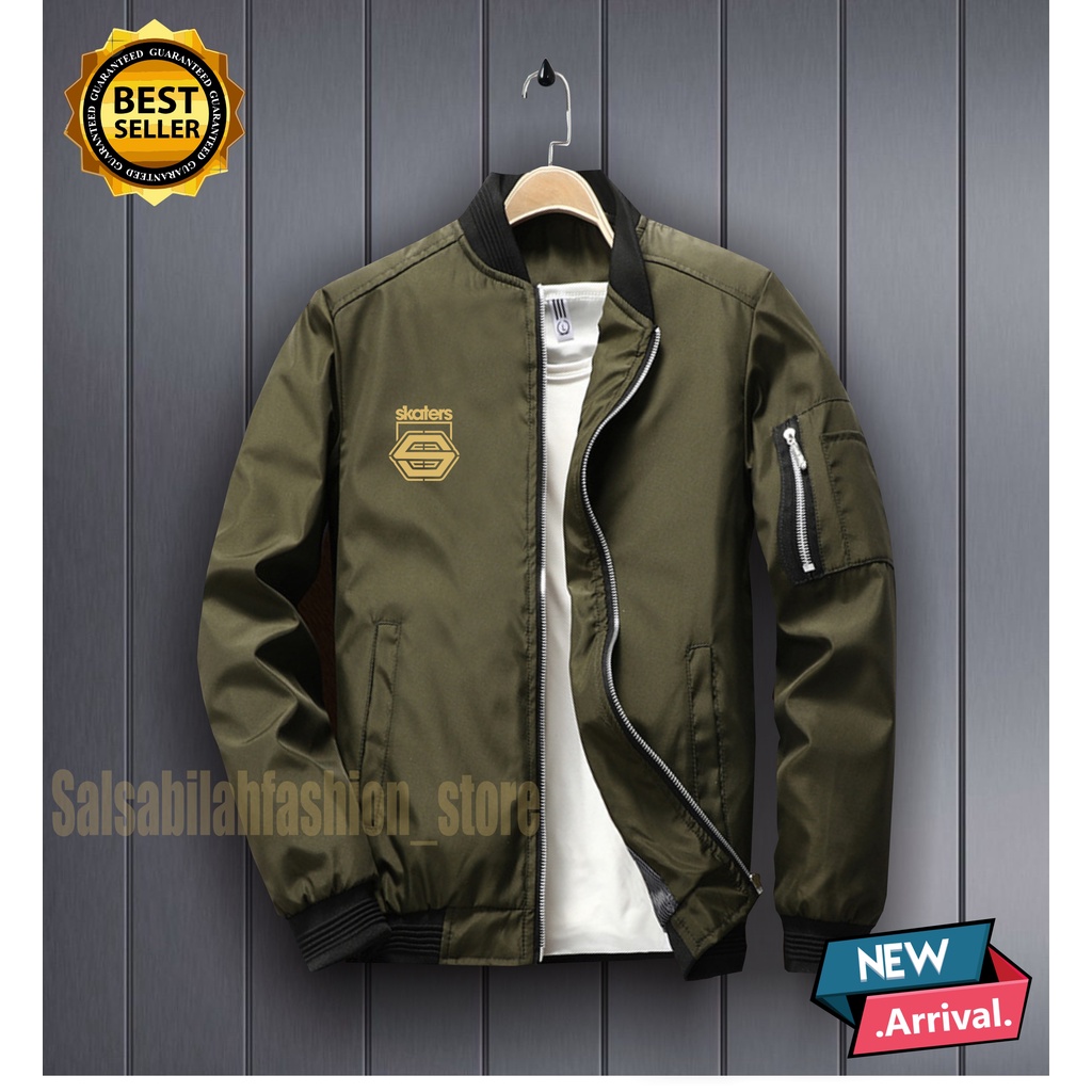 Jaket Bomber Kasual Premium Parasut semi anti air PRIA WANITA SKTR