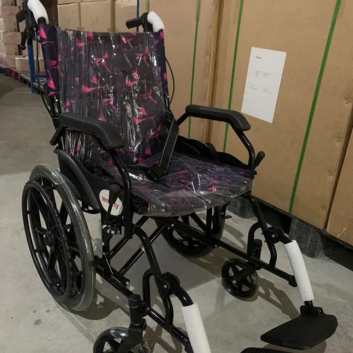 Kursi Roda Serenity SR-862 Travelling Stell Wheelchair
