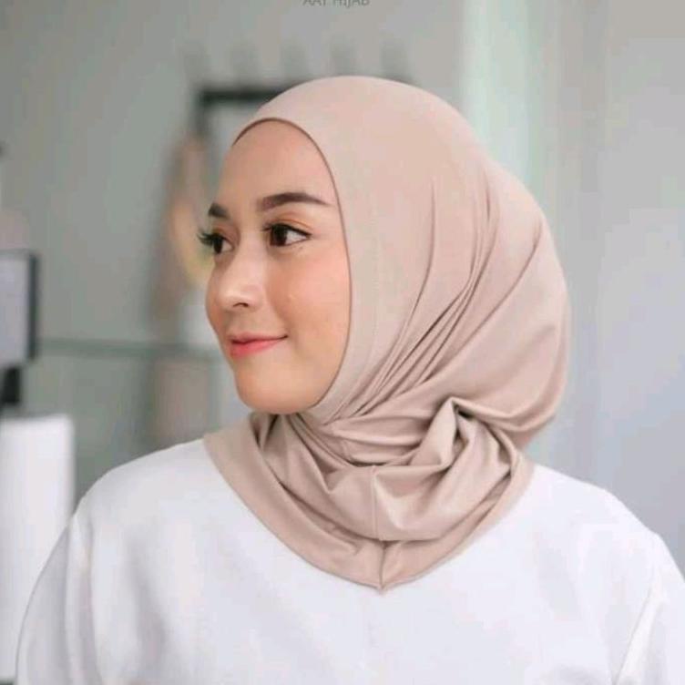 Hijab sport Non pet size S M L XL Inner Ciput Ninja Antem Anti Budeg Daleman Hijab Bergo Malay Jerse