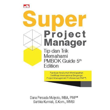 buku super project manager memahami PMBOK GUIDE