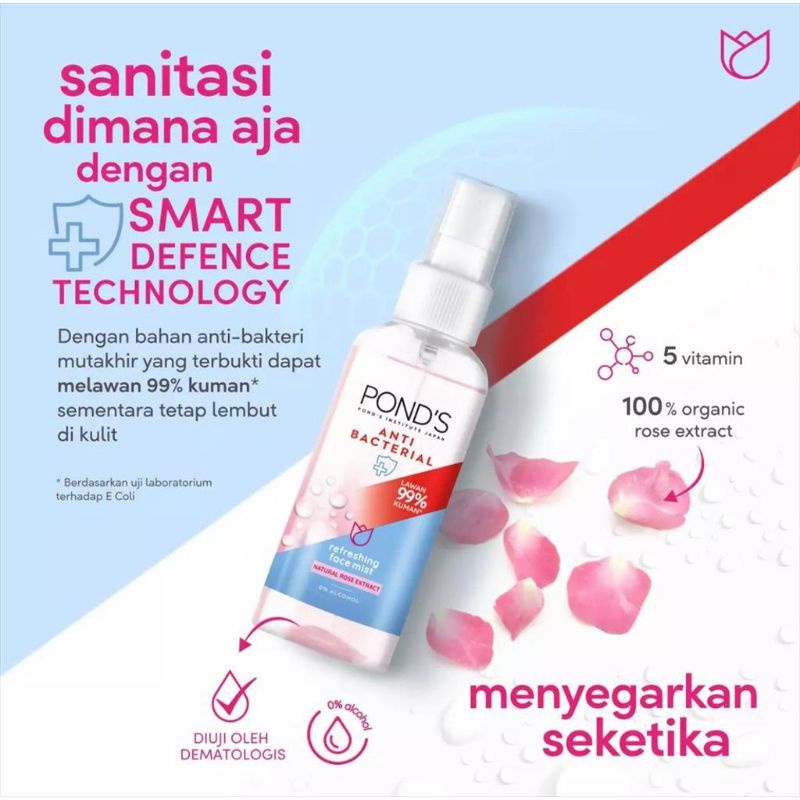 Ponds Face Refreshing Anti Bacterial