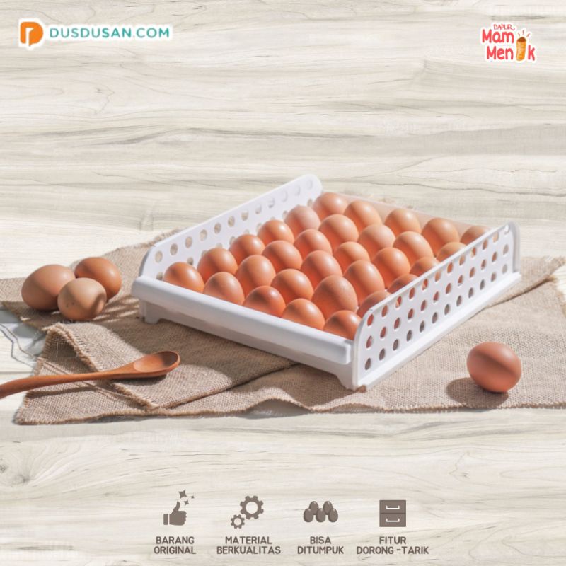 Laci Telur Technoplast Egg Crate Dapur Mami Menik