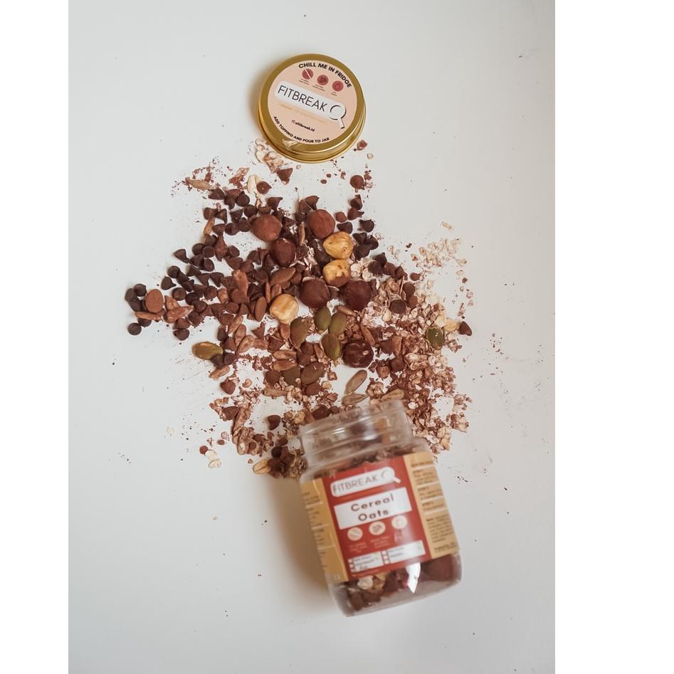 

Klik Beli HAZELNUT Sereal Oats/DIY Overnight Oats/sarapan/snack/sehat FITBREAK/ cemilan diet oatmeal dark chocolate^^