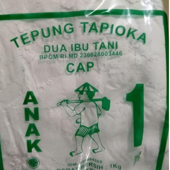 

10.10 Fasion sale sagu tani / tepung tapioka ibu tani 1kg !!!