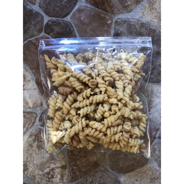 

Makaroni spiral/Makaroni Ulir Asin 100gr Termurah