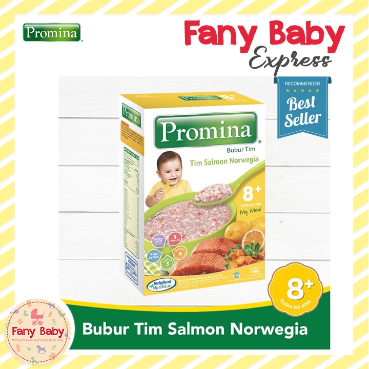 PROMINA BUBUR BAYI 8+ MONTH /100GR